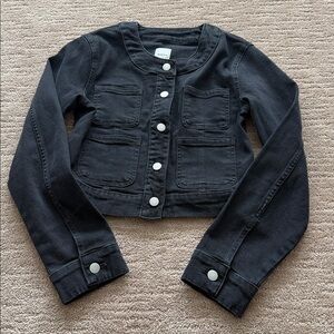Maeve Black Jean Jacket